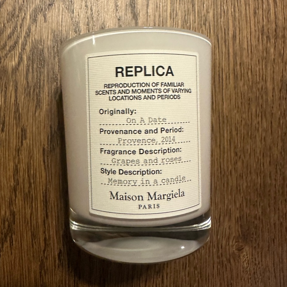 MAISON MARGIELA REPLICA ON A DATE CANDLE